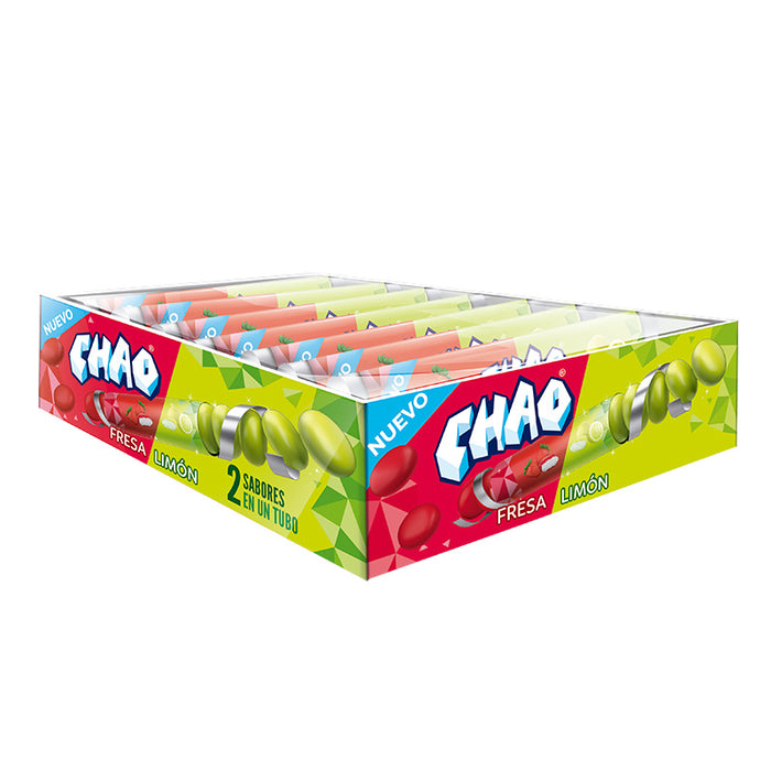 CHAO TUBO FRESA Y LIMON 30.8GR