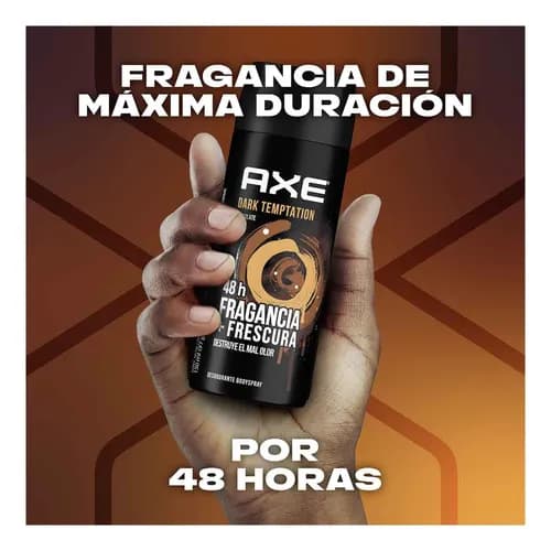 DESODORANTE EN SPRAY AXE CHOCOLATE 48H