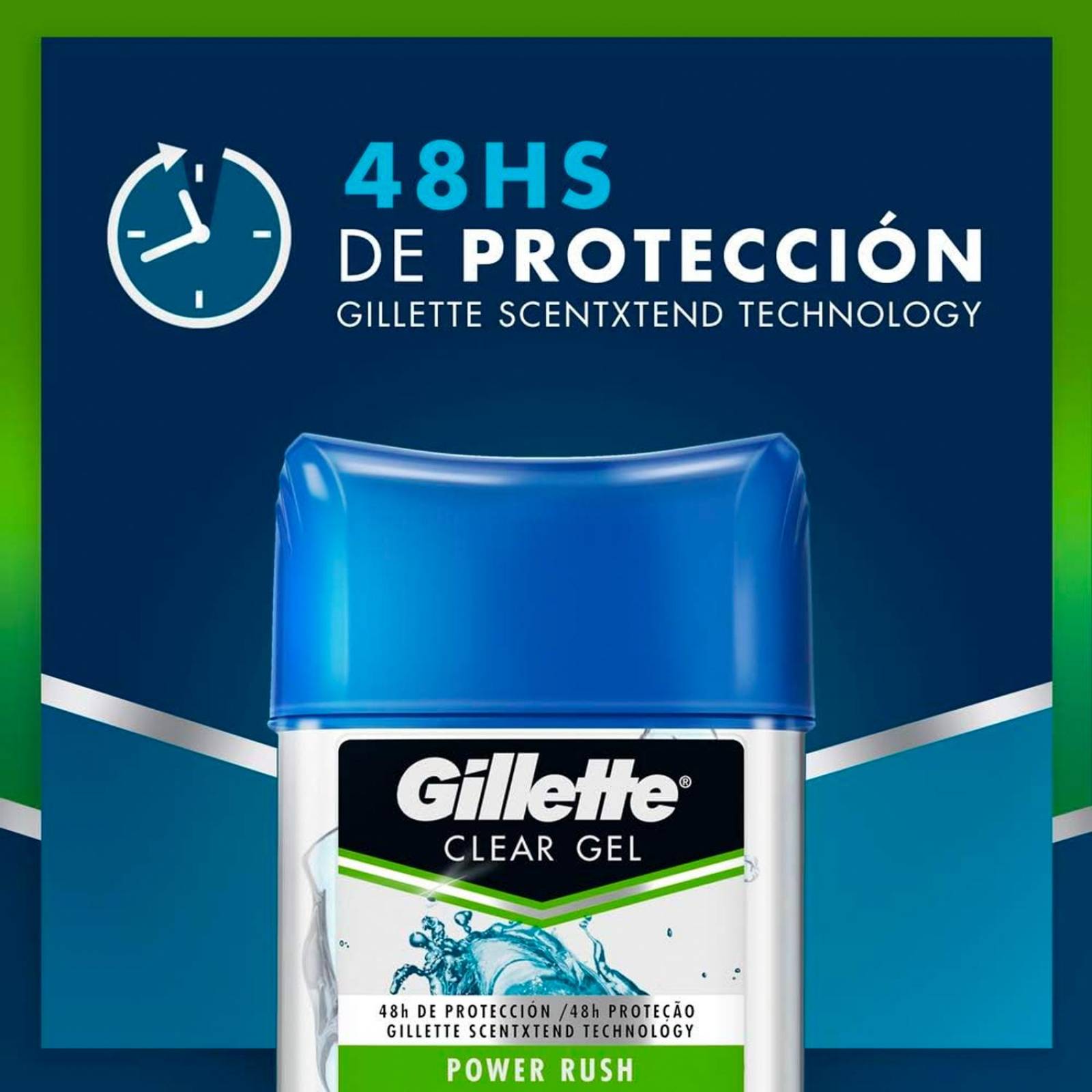DESODORANTE GILLETTE POWER RUSH 82GR