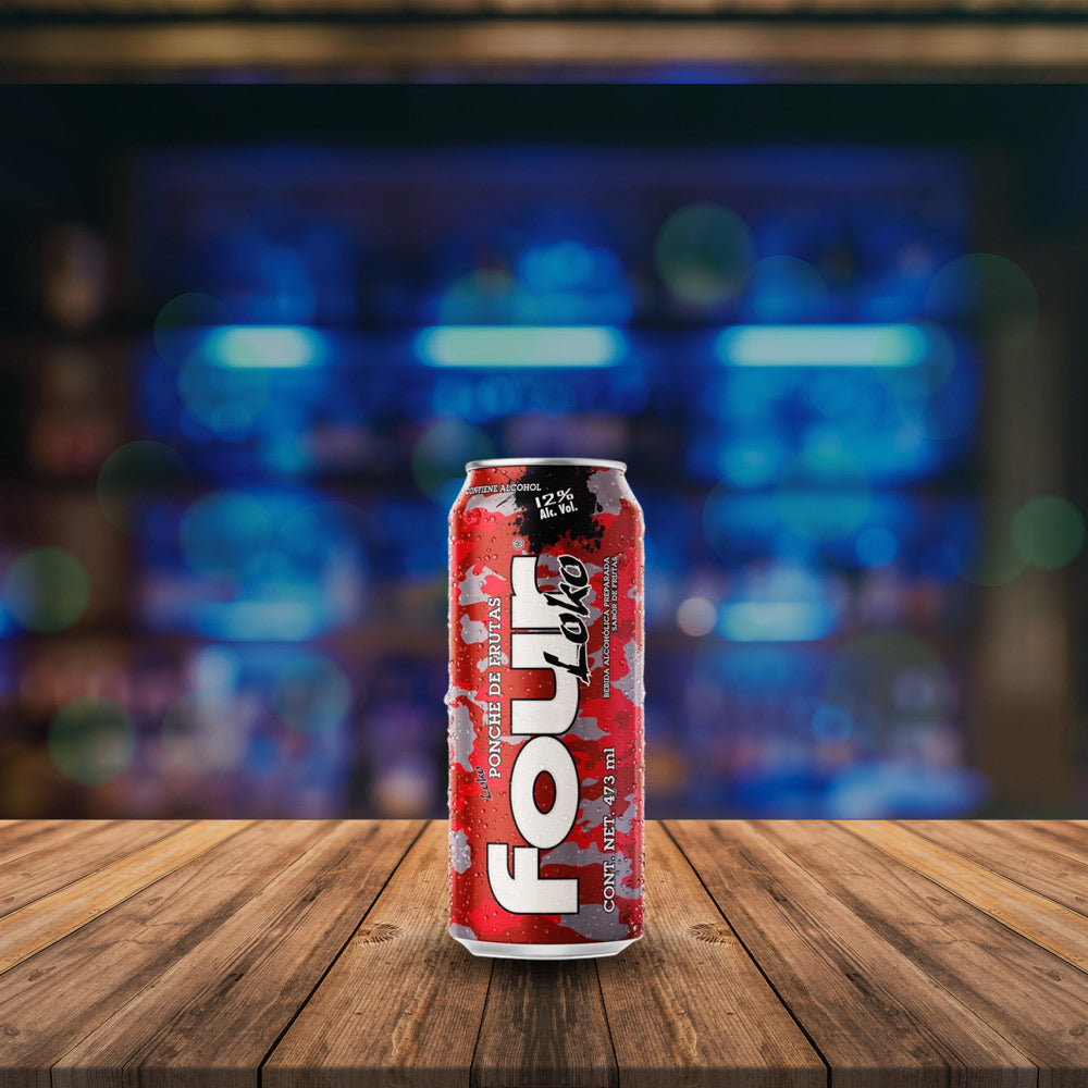 BEBIDA FOUR LOKO FRUIT PUNCH 700ML