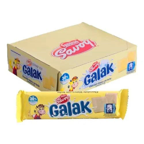 GALAK CHOCOLATE BLANCO 30GRS.