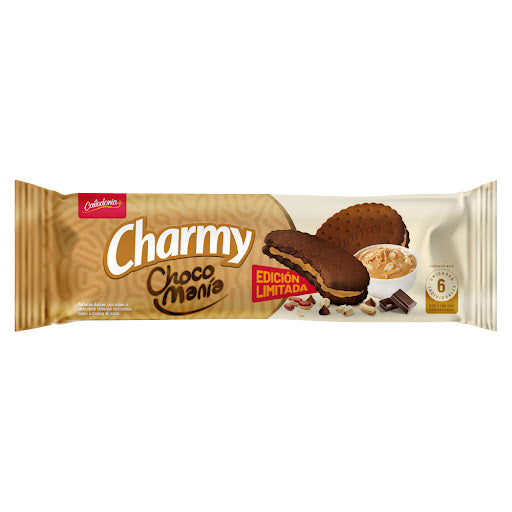 GALLETAS CHARMY CHOCO MANIA 6UND/192GRS.