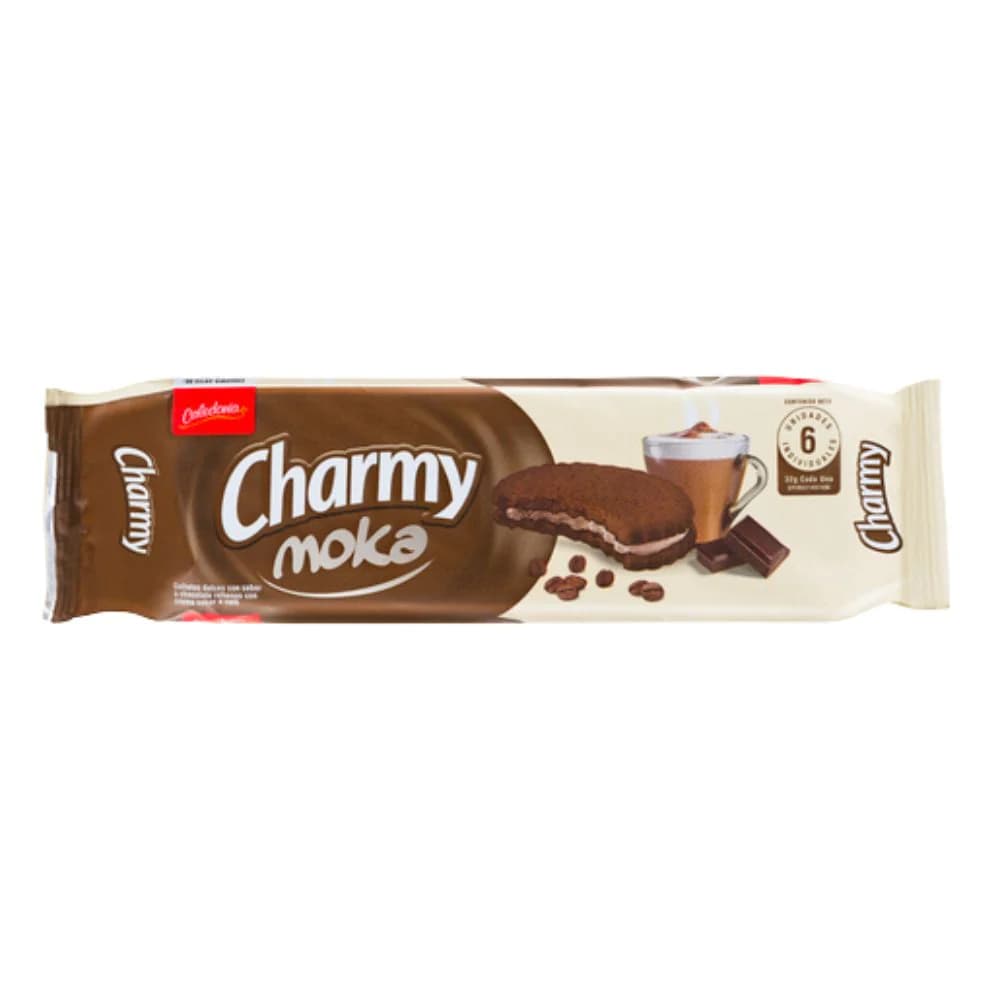 GALLETAS CHARMY MOKA 6UND/192GRS.