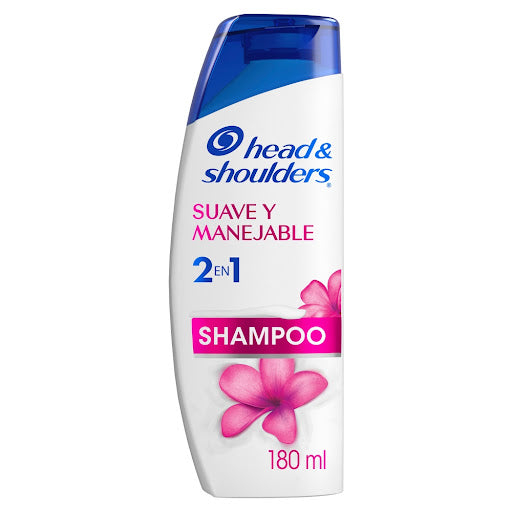 HEAD AND SHOULDERS SUAVE Y MANEJABLE180ML