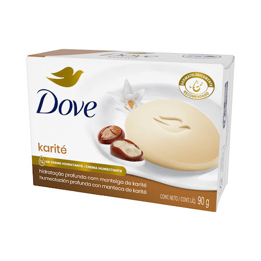 JABON DE BAÑO DOVE KARITE Y VAINILLA 90GR