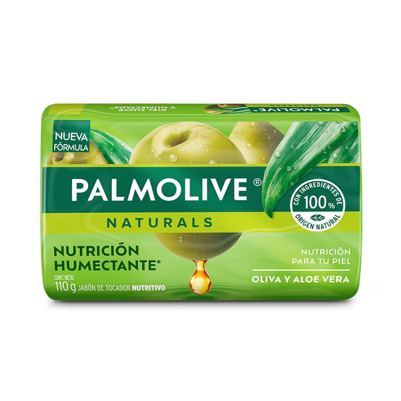 JABON DE BAÑO PALMOLIVE HUMENTANTE OLIVA/ALOE 110GR