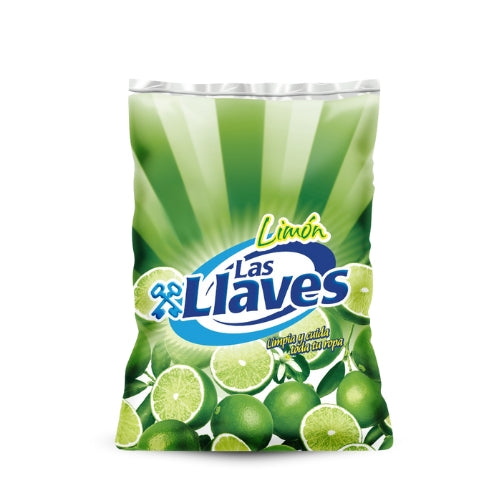 JABON EN POLVO LAS LLAVES LIMON 900GRS
