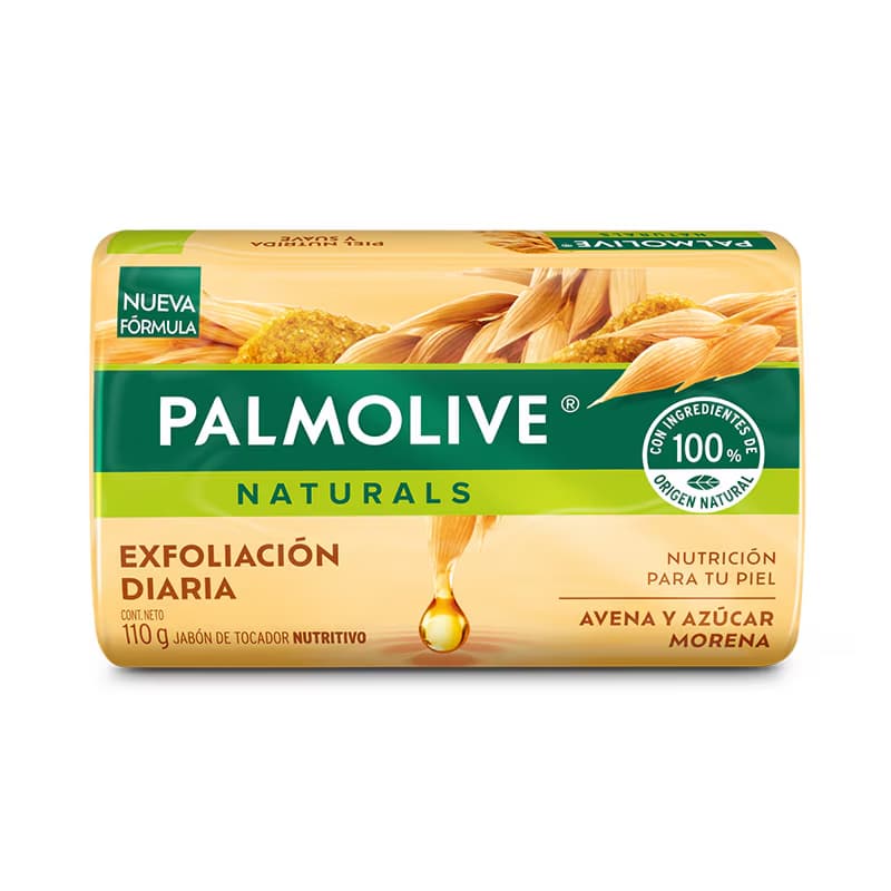 JABON PALMOLVE EXFOLIANTE AVENA/AZUCAR 110GR