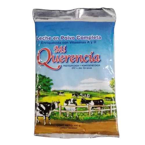 LECHE EN POLVO COMPLETA MI QUERENCIA 400GR