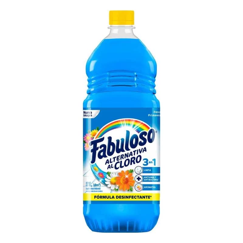 LIMPIADOR FABULOSO ALTERNATIVA AL CLORO 1L