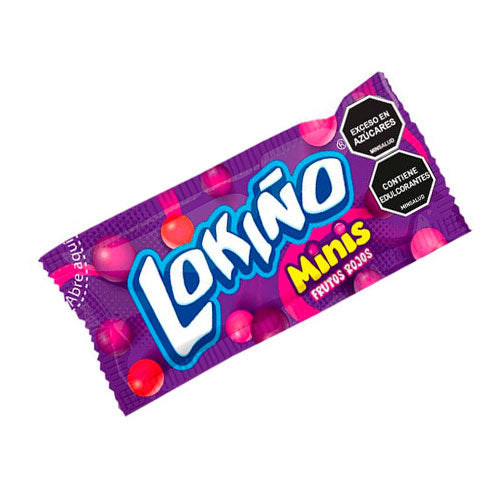 LOKIÑOS MINI FRUTOS ROJOS 30G