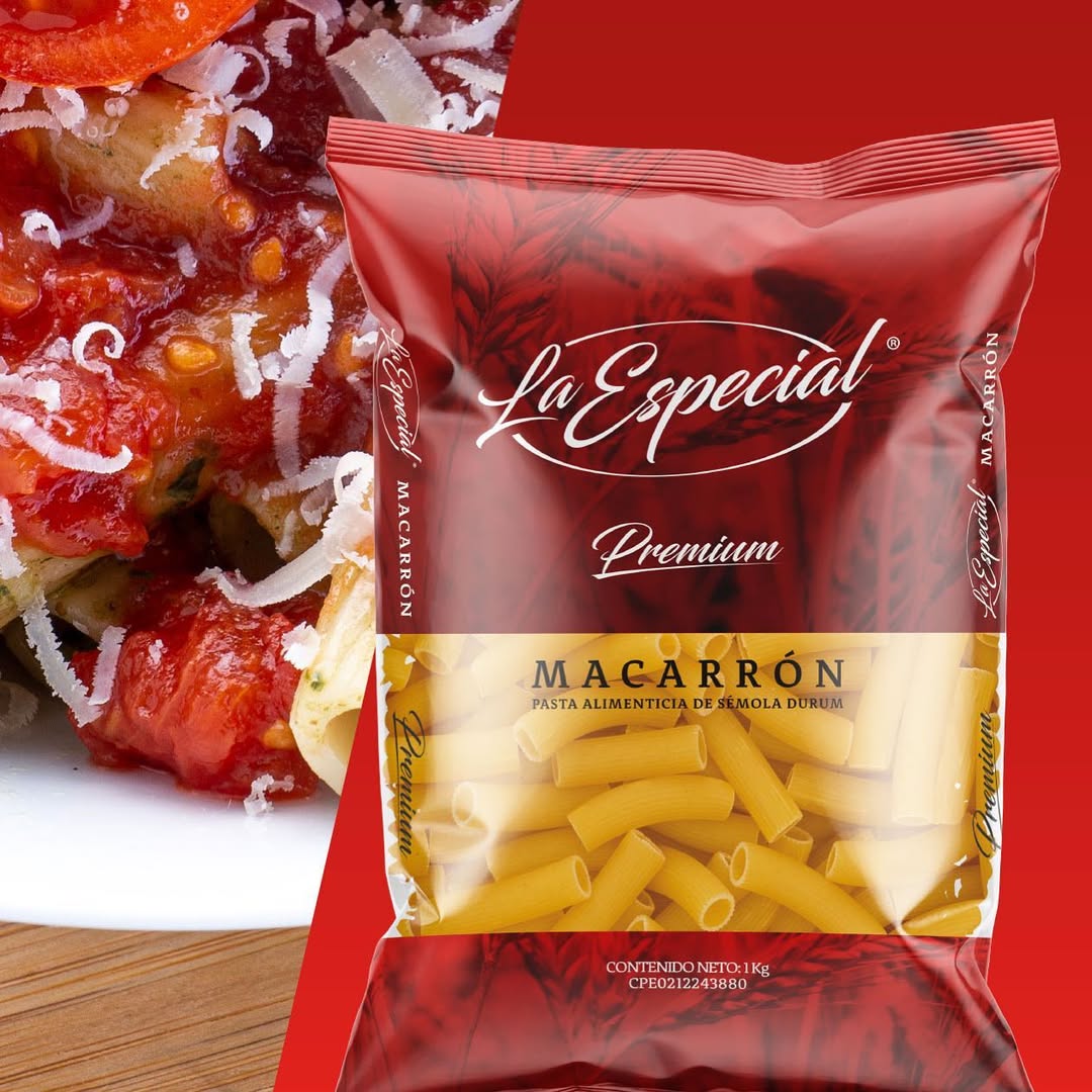 PASTA CORTA MACARRON LA ESPECIAL PREMIUN 1K