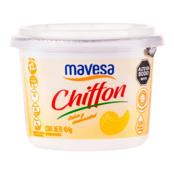 MARGARINA MAVESA CHIFFON 454GRS
