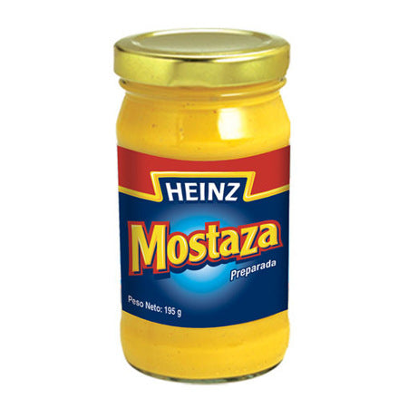 MOSTAZA PREPARADA HEINZ 195GRS.