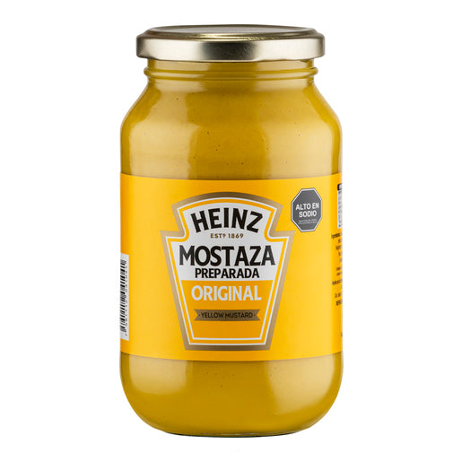 MOSTAZA PREPARADA HEINZ 490GRS.