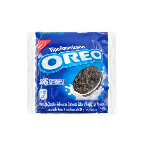 OREO TIPO AMERICANO DE 6 UNIDADES DE 192GRS