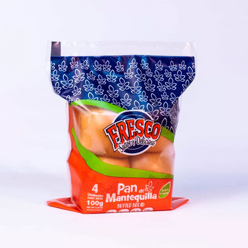PAN DE MANTEQUILLA TOSHKA FRESCO 4UN