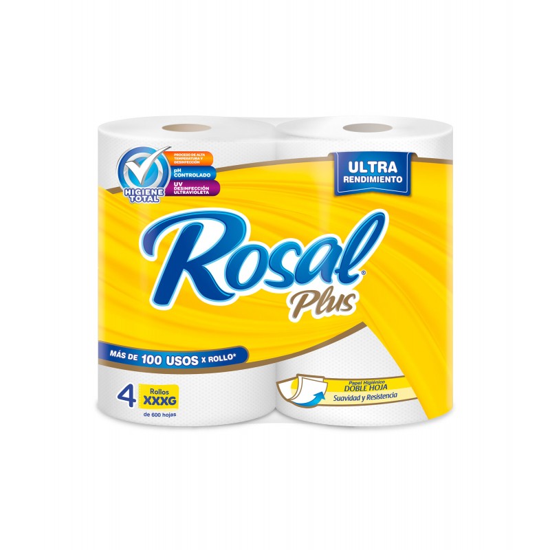 PAPEL ROSAL PLUS AMARILLO 600H
