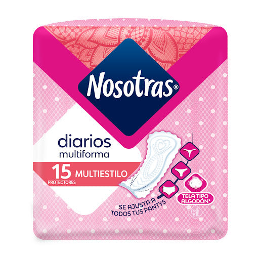 PROTECTORES DIARIOS NOSOTRAS 15UN
