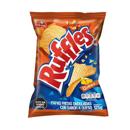RUFFLES QUESO 125GRS.