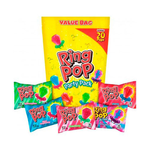 CHUPETA RING POP 10GR SURTIDOS