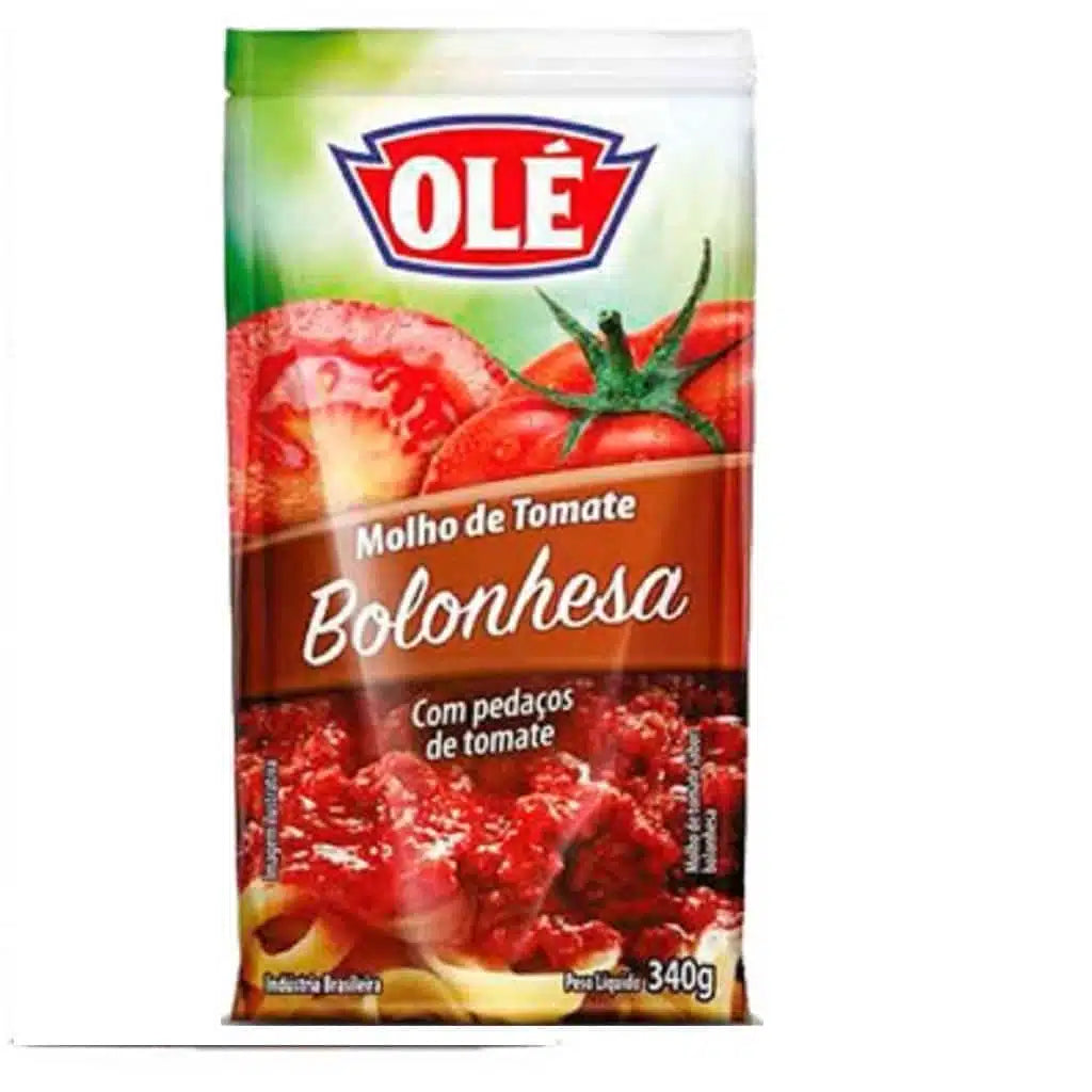 SALSA DE TOMATE OLE (BOLONHESA) 340GRS.