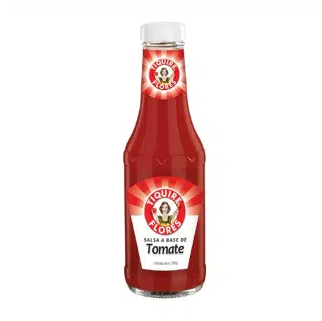 SALSA KETCHUP TIQUIRE FLORES 198 GR