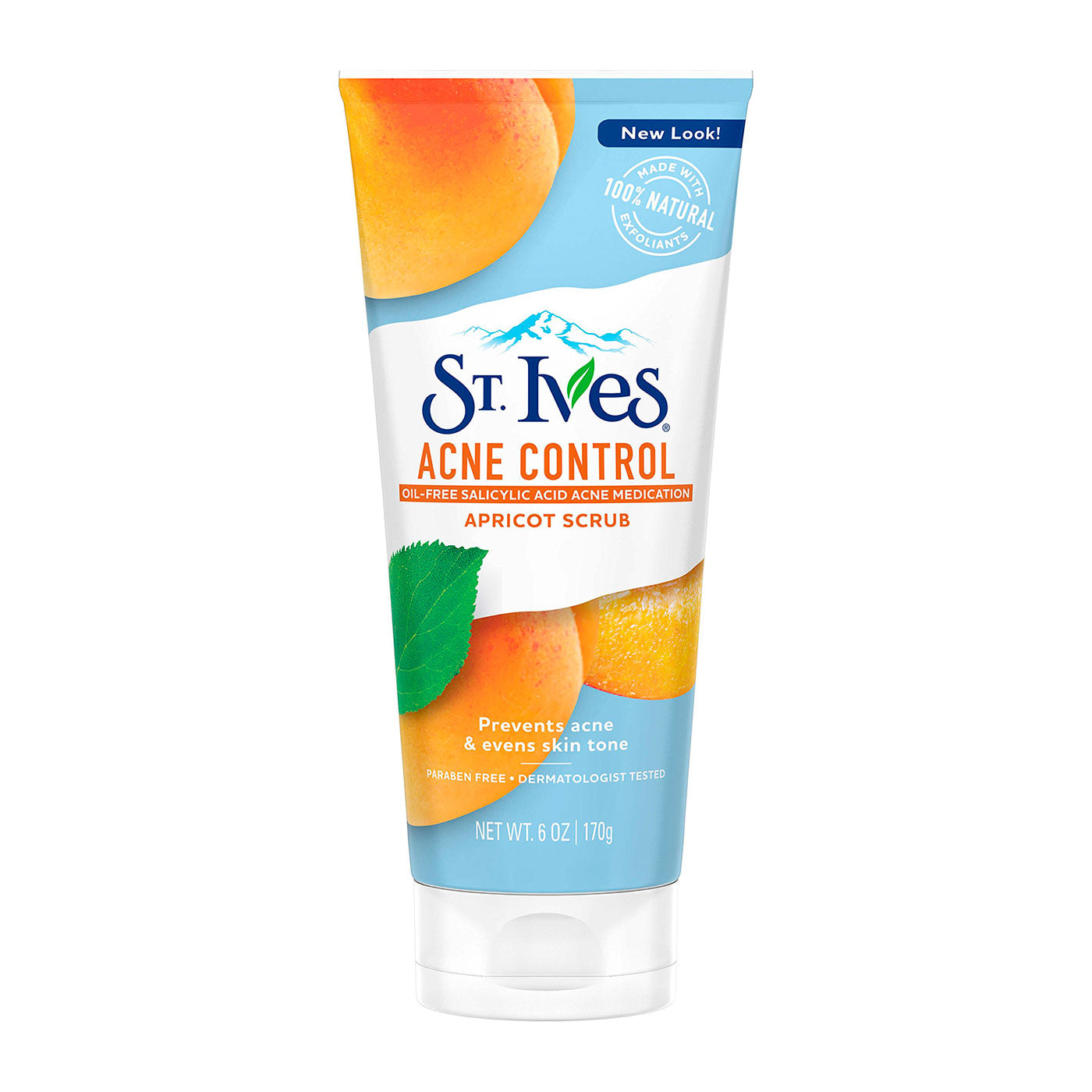 ST IVES ACNE CONTROL SCRUB APRICOT 190G