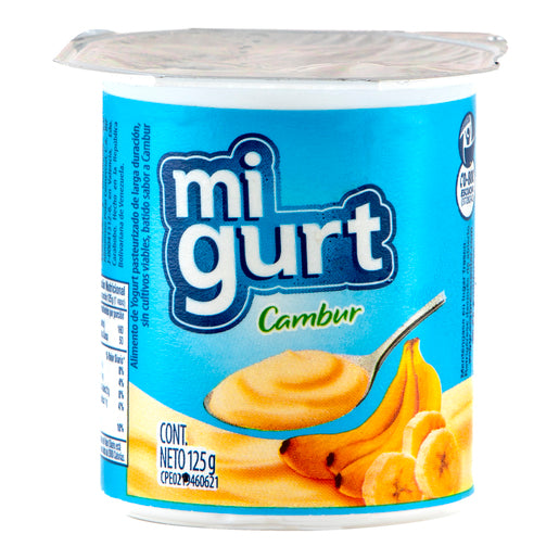 YOGURT MIGURT CAMBUR 125GRS.
