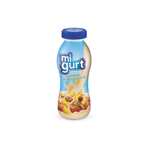 YOGURT MIGURT FRUTA DURAZNO 250GRS.