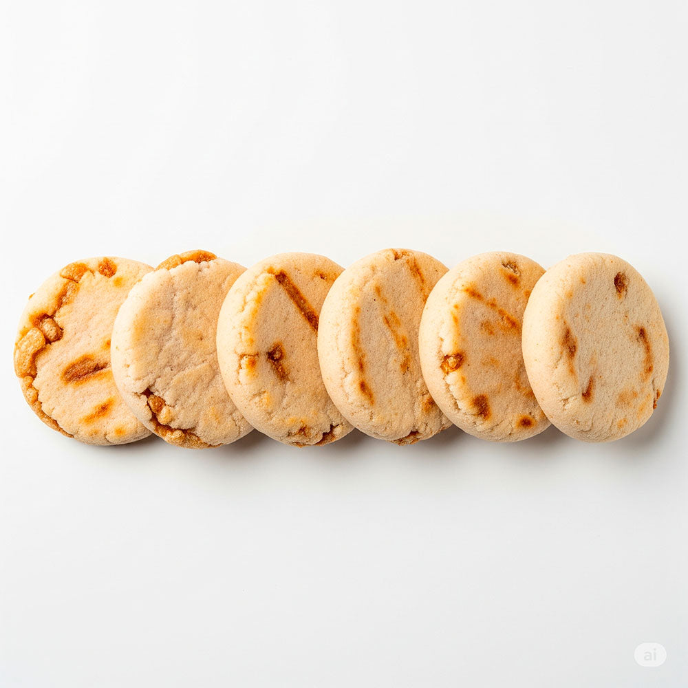AREPAS DE CHICHARRON ASADAS LA VERDURERIA 6UND