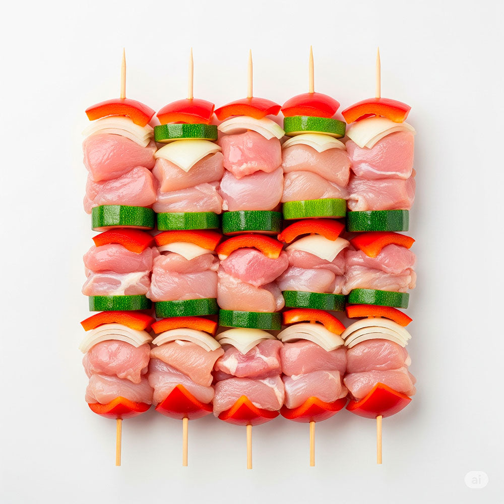 BROCHETAS DE POLLO LA VERDURERIA