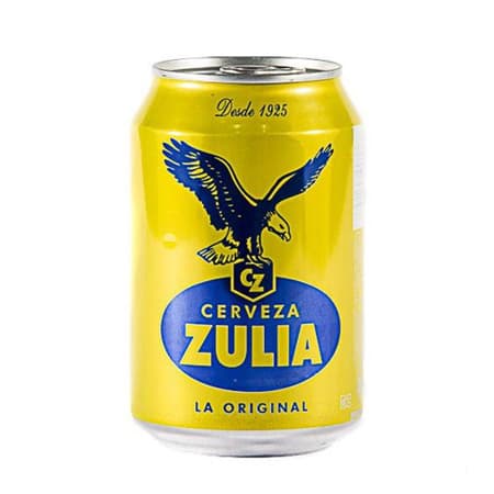 CERVEZA ZULIA DE LATA 295CC