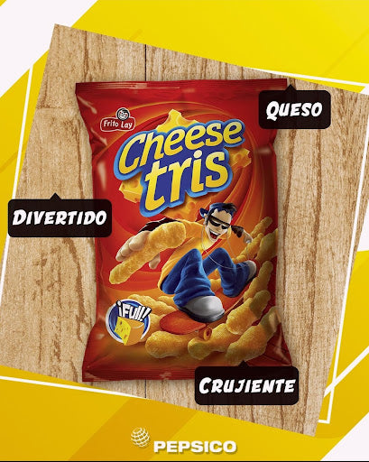 CHEESE TRIS 150GRS.
