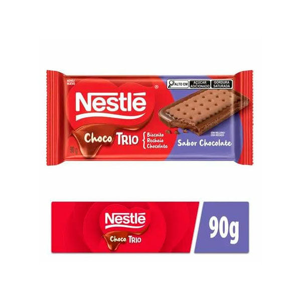 CHOCOTRIO NESTLE 90GR CHOCOLATE AMENDOIM