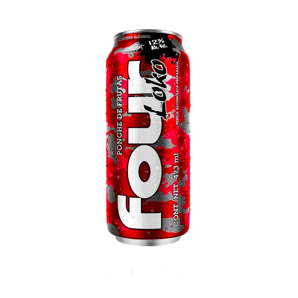 BEBIDA FOUR LOKO FRUIT PUNCH 700ML