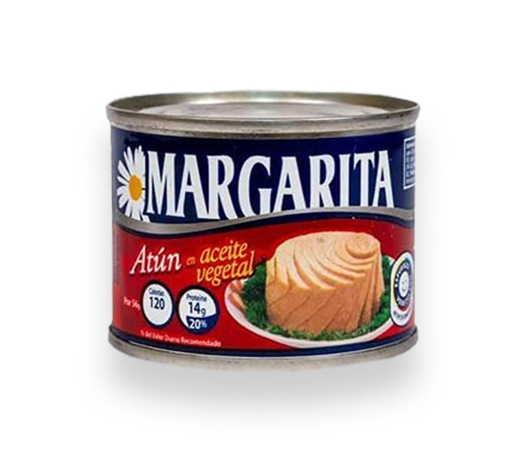 ATUN EN ACEITE VEGETAL MARGARITA 140GRS.