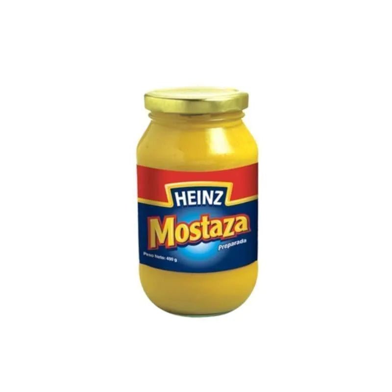 MOSTAZA PREPARADA HEINZ 490GRS.