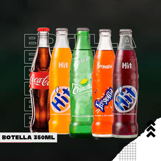 COCA COLA  HIT NARANJA Y UVA RETORNABLE 350ML