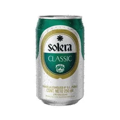CERVEZA SOLERA VERDE LATA 250ML