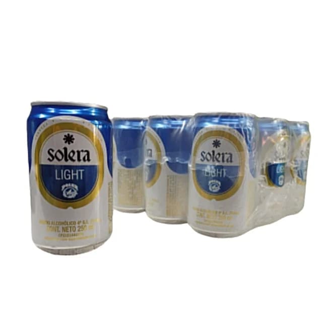 CERVEZA SOLERA LIGHT LATA 250ML