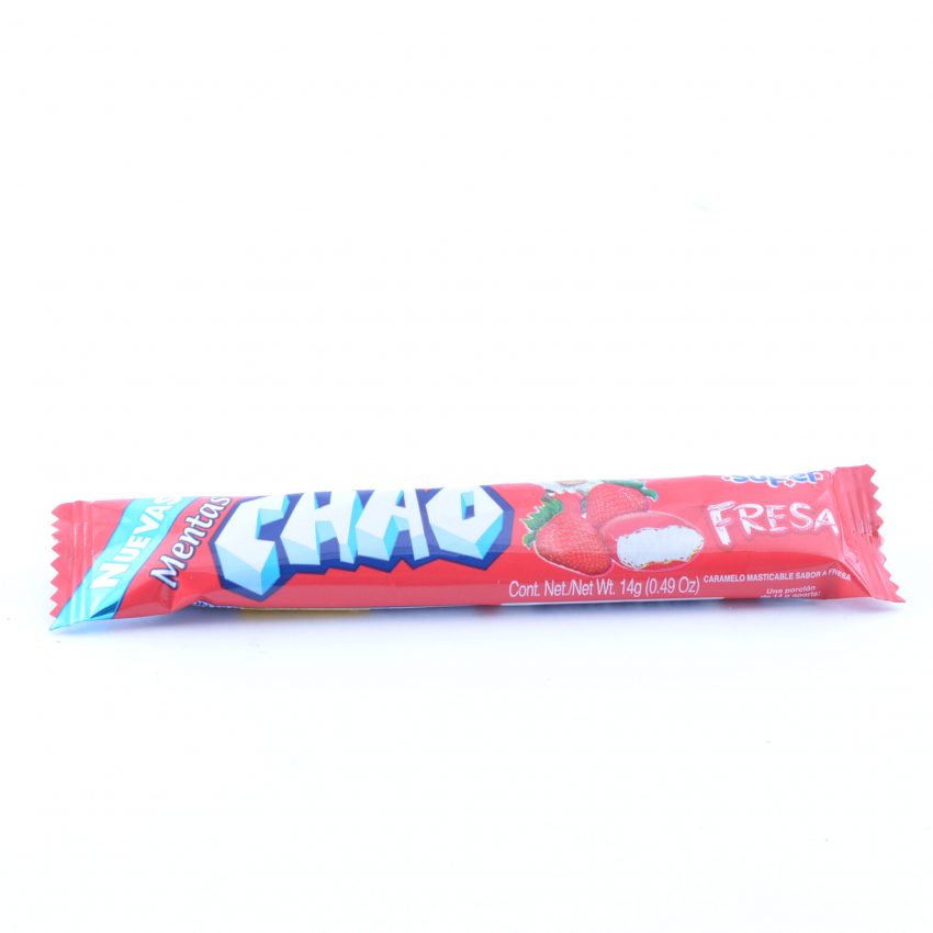 CARAMELOS CHAO FRESA 14GR