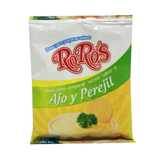 BASE PARA SALSA ROROS AJO Y PEREJIL 45GRS.