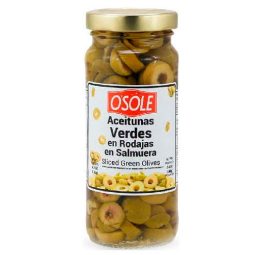 ACEITUNAS VERDES EN RODAJAS OSOLE 240GR