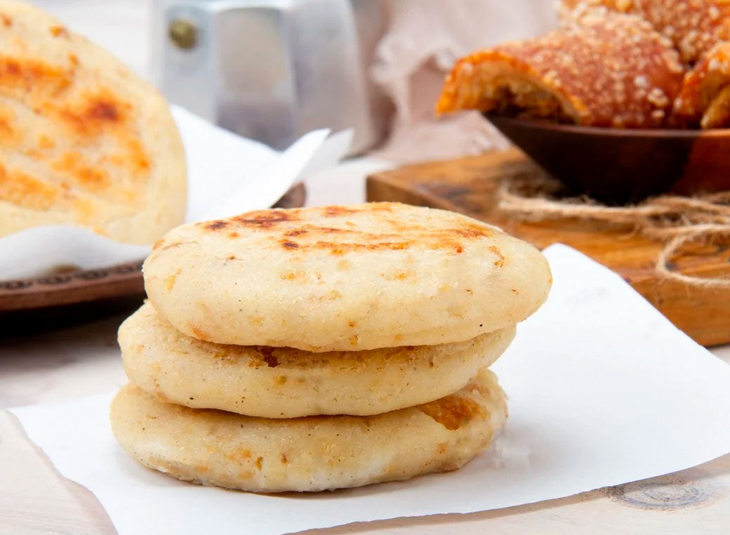 AREPAS DE CHICHARRON ASADAS LA VERDURERIA 6UND
