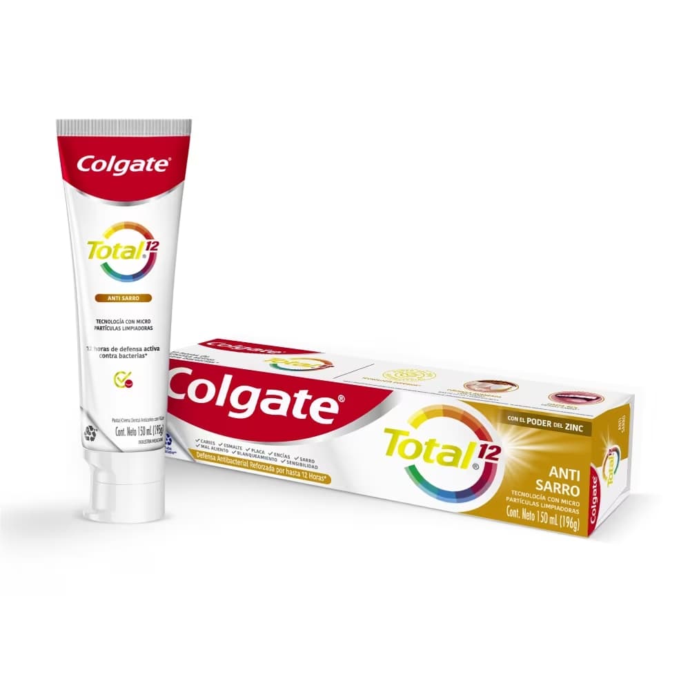 CREMA DENTAL COLGATE TOTAL 12 ANTI SARRO 75ML
