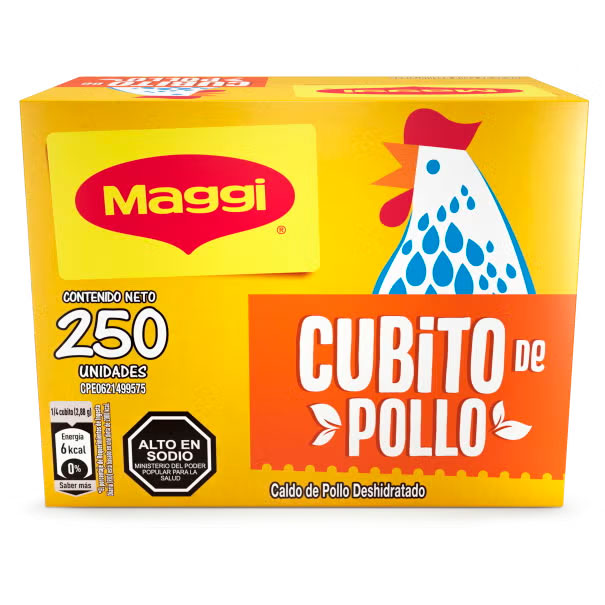 CUBITOS DE POLLO MAGGI INDIVIDUAL