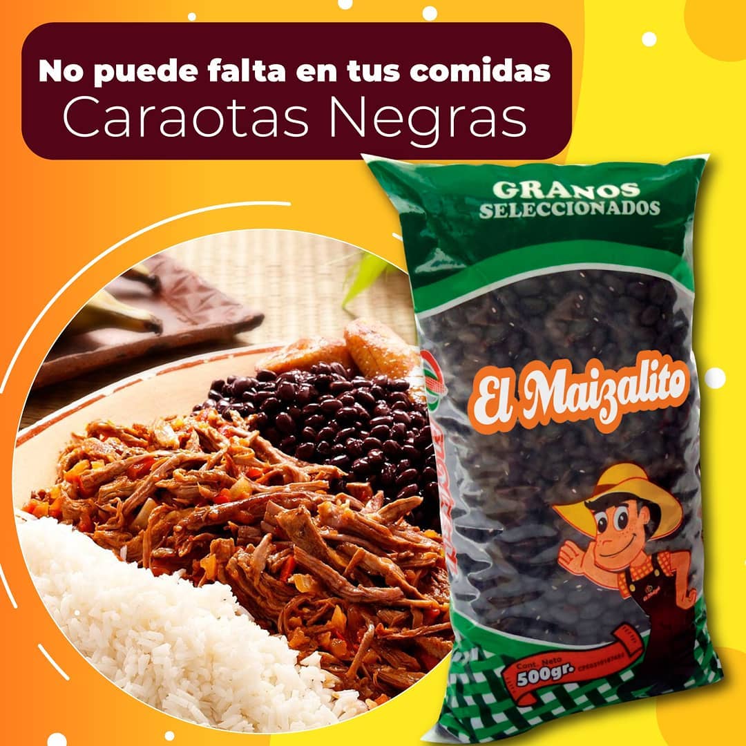 CARAOTAS NEGRAS MAIZALITO 400GRS