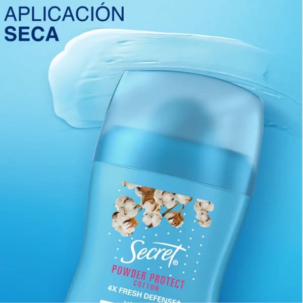 DESODORANTE SECRET POWER PROTECT COTTON 45GR