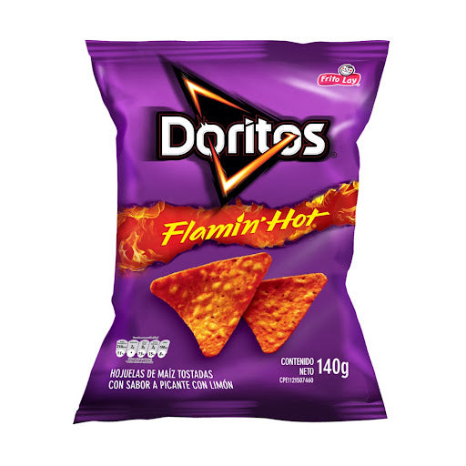 DORITOS FLAMIN HOT 140GRS